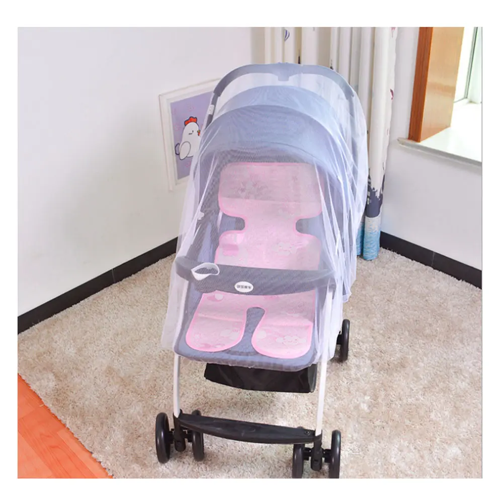 Summer Mosquito Net Baby Stroller Pushchair Mosquito Insect Shield Net Safe Infants Protection Mesh Stroller Accessories 150cm