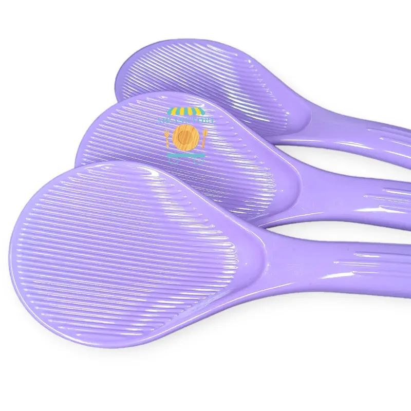 MURAH SENDOK NASI MELAMIN TEBAL / CENTONG NASI / BAYAR DI TEMPAT /COD Kitchenware Ungu Milamin 3