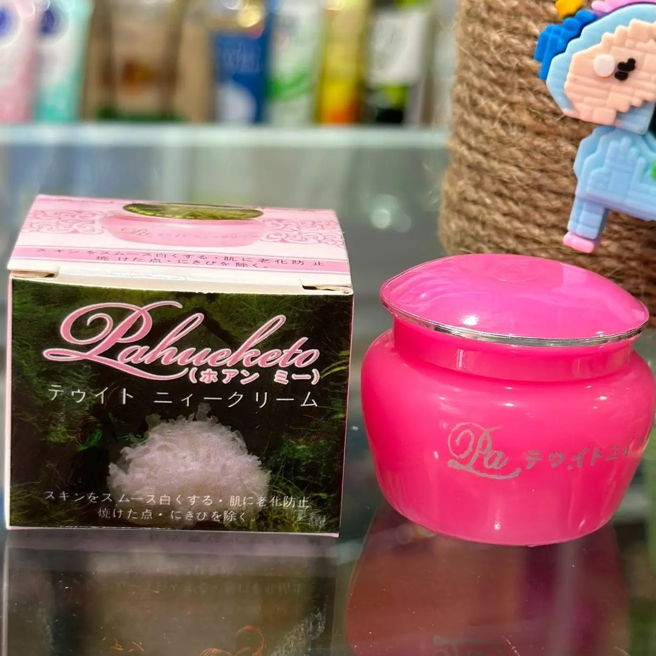 Kem hỗ trợ mờ nám PAHUEKETO (HỒNG) 15g