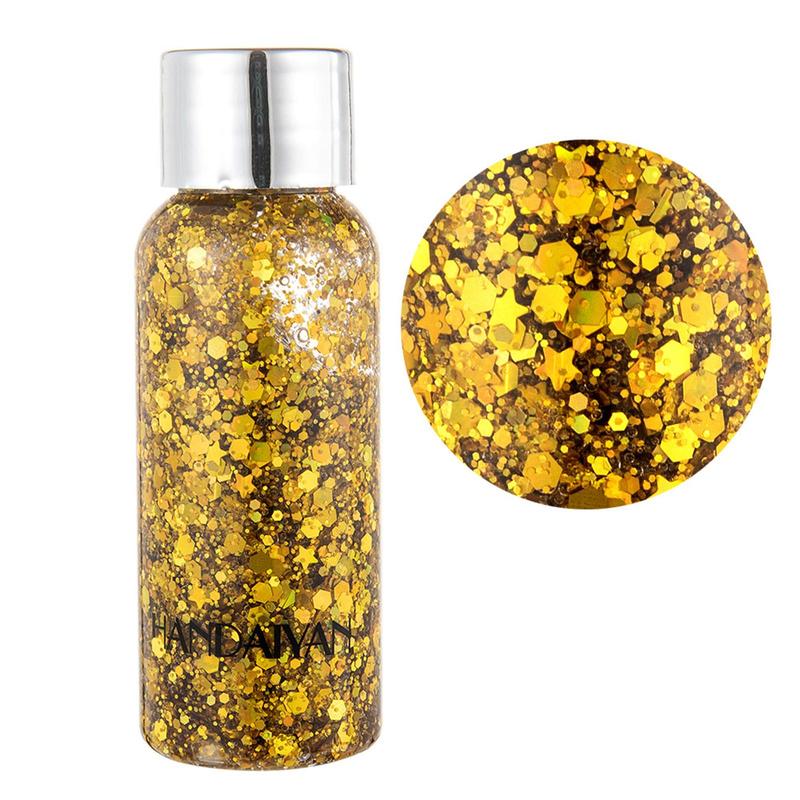 Product Introduction of Gel Trang Điểm Cơ Thể Mặt, Lấp Lánh Cổ Tích Lấp Lánh, Gel Kim Sa Đầy Màu Sắc R0R1 22