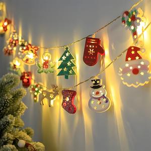 LED Christmas Charm Decorative Light, 1 Count Christmas Themed String Light, Decorative Light for Home Party Festival, Home Decor(without Battery)