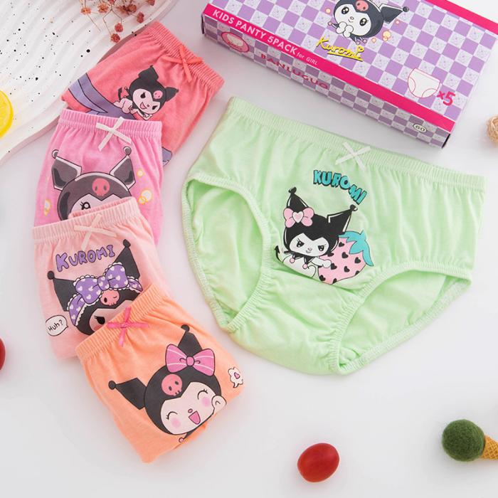 Quần Dài Lót Bé Gái, Chất Liệu Cotton Mềm Mại Và Thoáng Khí, In Hình Hoạt Hình, Đóng Hộp, Thích Hợp Cho Trẻ Em, Quần Dài, Quần Đùi, Không Kẹp PP, 7-37kg, Hàng Mới Về 2