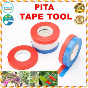 Pita Isi Ulang Tapetool Refill Tape Tool Refil Alat Pengikat Tanaman Rambat Rambatan Anggur Timun Tomat