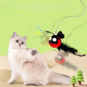 Cat Plush Sounding Toy, Hanging Plush Ball Simulation Insect Creative Cat Toy, Bite-resistant Pet Toy, Cat Teaser Toy, Dog & Cat Accessories