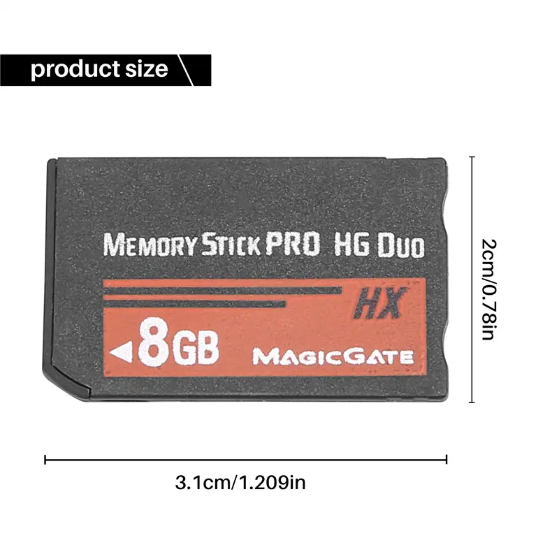 Overseas shipping,Memory Stick Pro Duo Flash Card For PSP Cybershot Camera