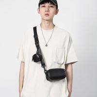 Gambar Tas Selempang Pria Kulit Tas Kulit Pria cowok BARNEY Hitam dari Leather Concept Kota Tangerang 5 Tokopedia
