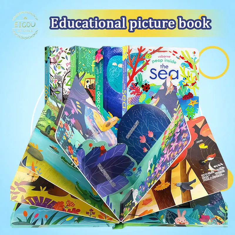Ready Stock ForMinds Usborne Pop-up Book3D Book, Children's Book, Picture Book, Story Book