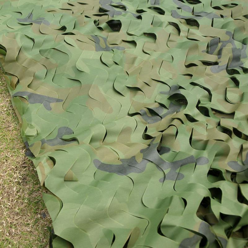 Camouflage Net Anti Aerial Sunscreen Camouflage Jungle Hiking Net <ADH426> 4
