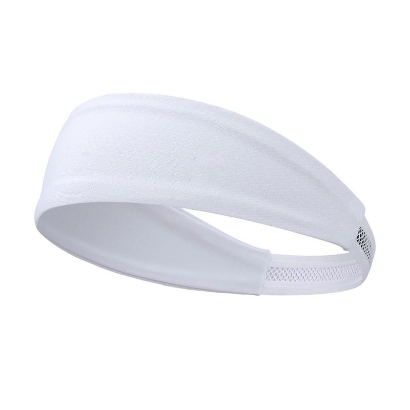 1pCS Sweatband for Men Women Elastic Sport Hairbands Head Band Yoga Headbands Headwear Headwrap Sport Workout Hair Accessor J3Y8 4