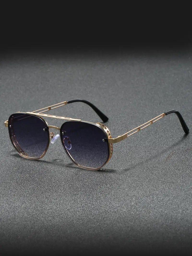 Product Introduction of Men's Vintage Sunglasses, Trendy Casual Sunglasses for Everyday Use, Fashion Accessories for Outdoor Activities 0
