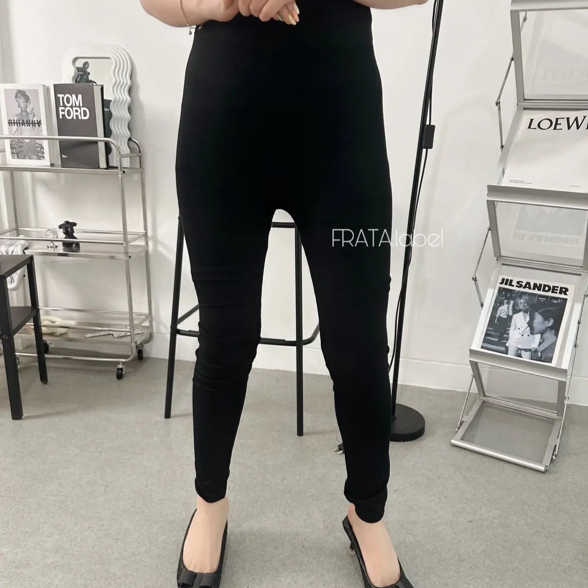FRATA | Celana Legging Wanita Tebal Melar Panjang | Legging Wanita Tebal Halus