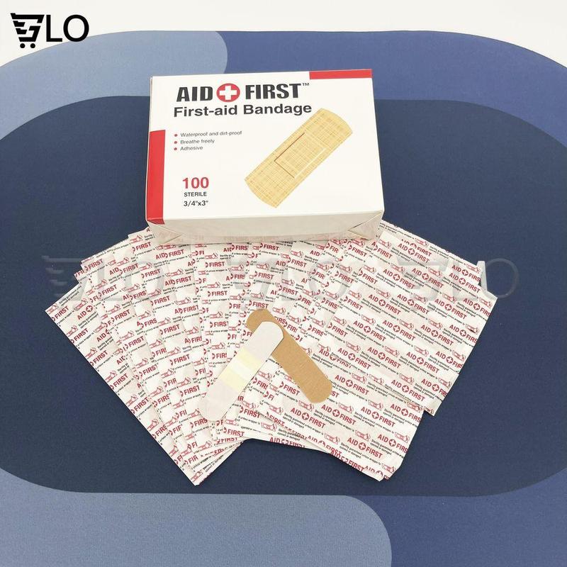  Hộp Băng Keo Cá Nhân 100 Miếng Urgo Aid First Gạc Vết Thương An Toàn Tiện Dụng Cho Gia Đình Và Các Cơ Sở Y Tế 