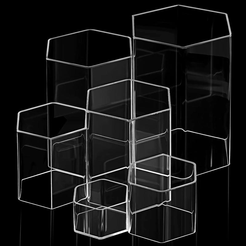 Hexagonal Display Risers Market Stands Showcase Stand for Model ...