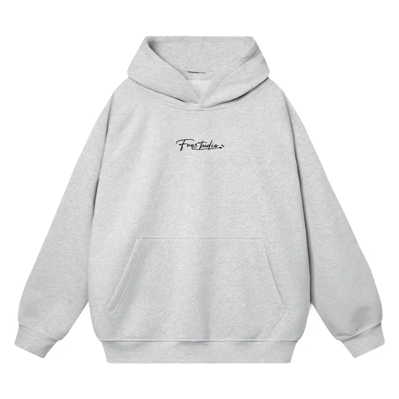Áo hoodie unisex basic họa tiết in chữ  Frozen Infinity nam nữ mặc đều đẹp 0