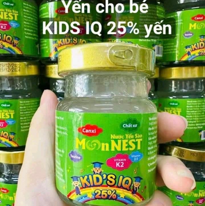 YẾN SÀO IQ 39% CHO CÁC BÉ TRÊN 1TUỔI Mua 10 hủ tặng 2 hủ ạ 3
