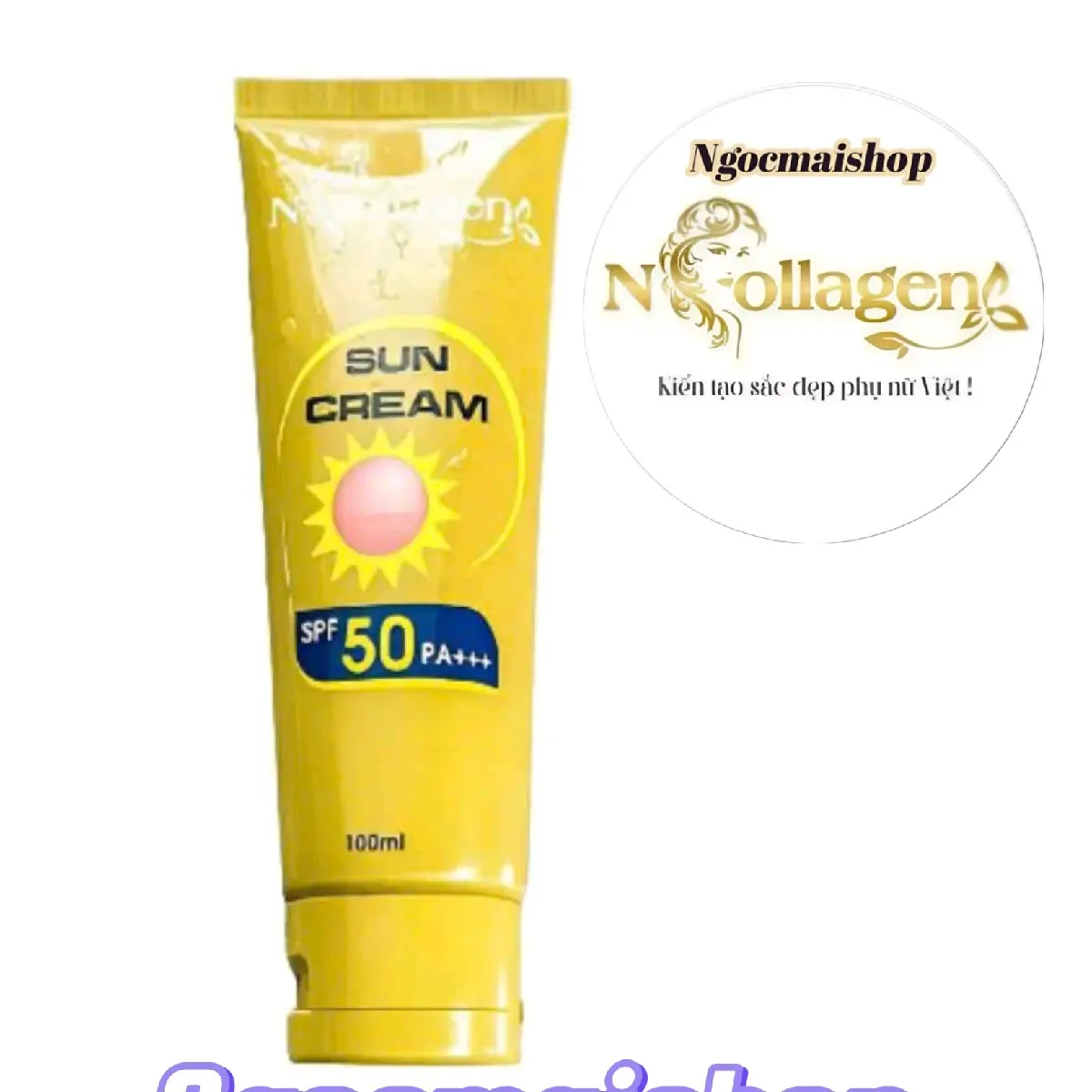 Kem chống nắng vàng collagen SPF 50