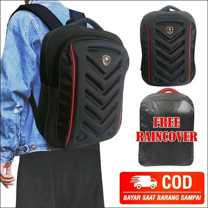 Tas Sekolah Hitam Embos Termurah Dan Terlaris