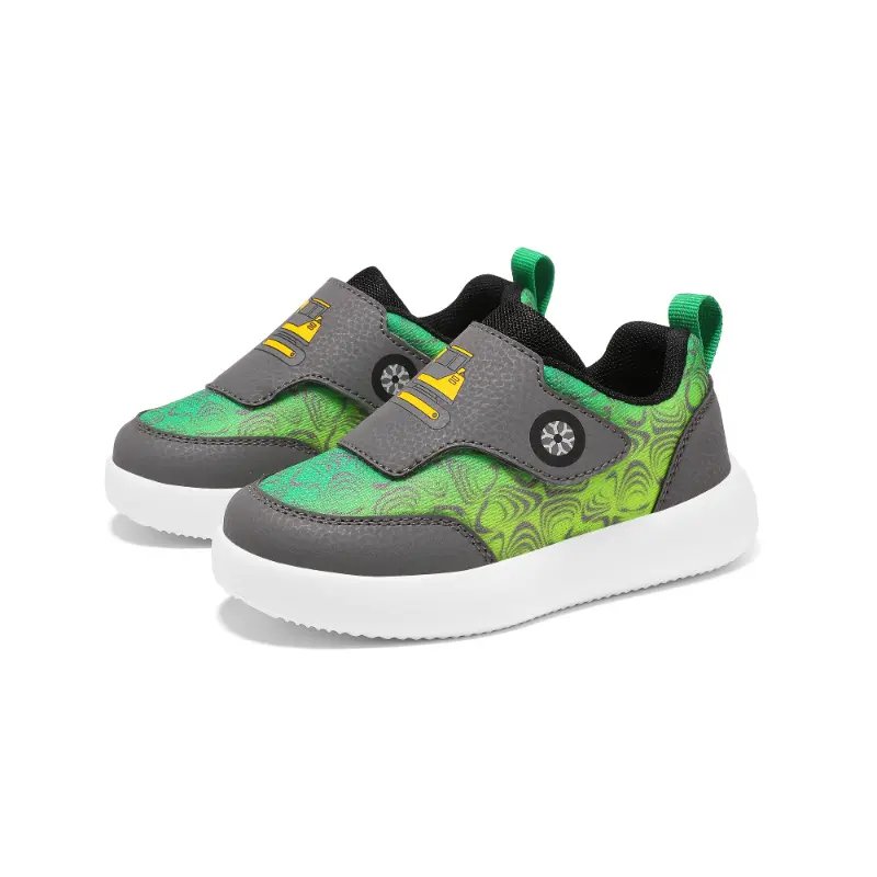 2025 New Youngsters Skate Shoes - Low-Top Sneakers with Closure, Breathable Fabric Upper & MD Sole, All-Season Comfort for Boys & Girls, Random Pattern Design, Kid Shoes 3