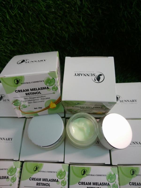 Kem tảo xanh xoá mờ nám dưỡng trắng da Melasma Retinol 3