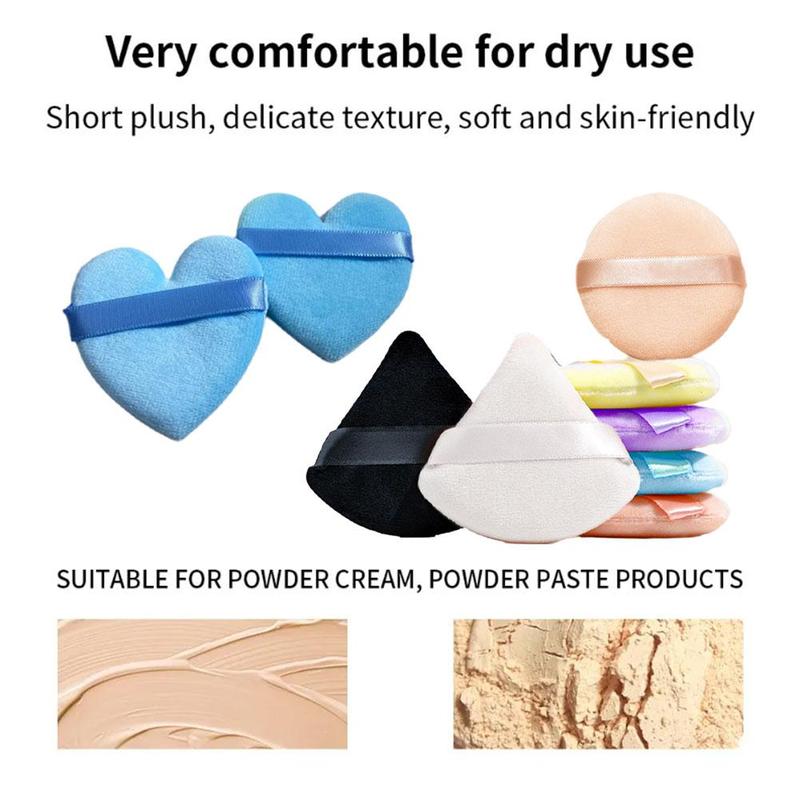 Product Introduction of 1 Chiếc Mút Đánh Phấn Hình Tam Giác Nhung Bột Mini Dụng Cụ Trang Điểm Mặt Mút Đánh Phấn Trang Điểm Thân Thiện Với Làn Da 32