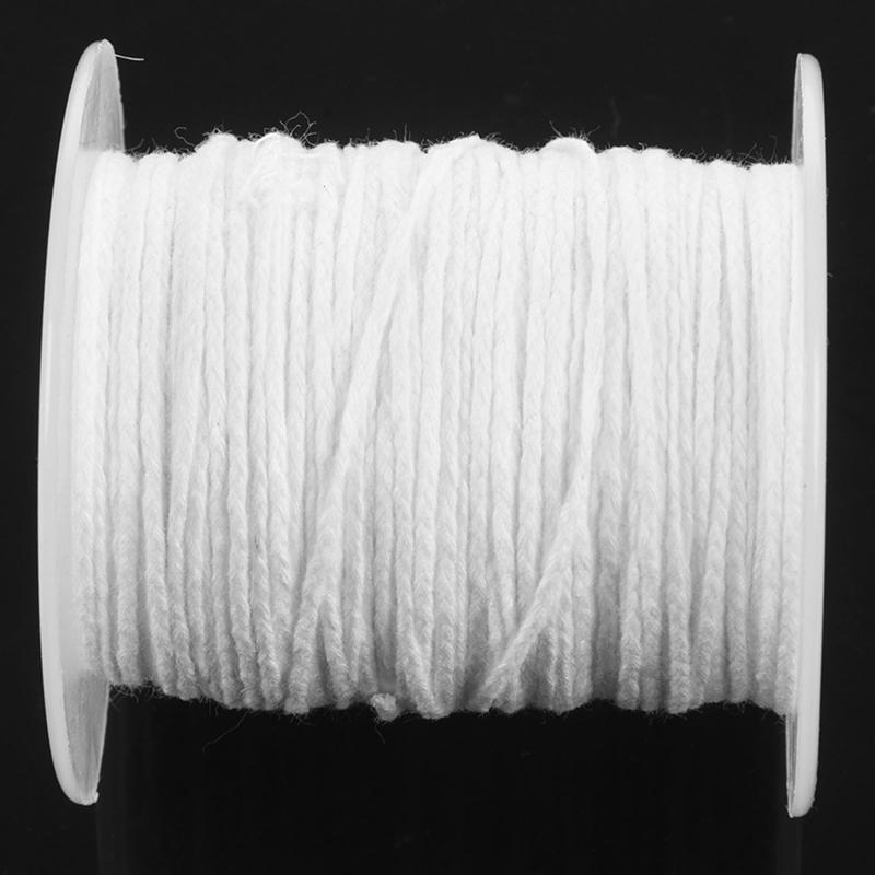 Candle wick, flat wick, round wick, lamp wick, coil - 61 M, for the production of candles 7