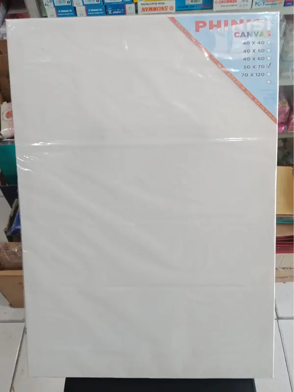 Kanvas Lukis ukuran 50x70 phinisi Cat Stationery Acrylic 0