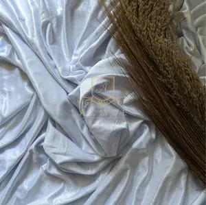 Almee Kain Dekor Abutay Filamin Tebal Halus Lembut Glossy untuk Dekorasi Acara Backdrop