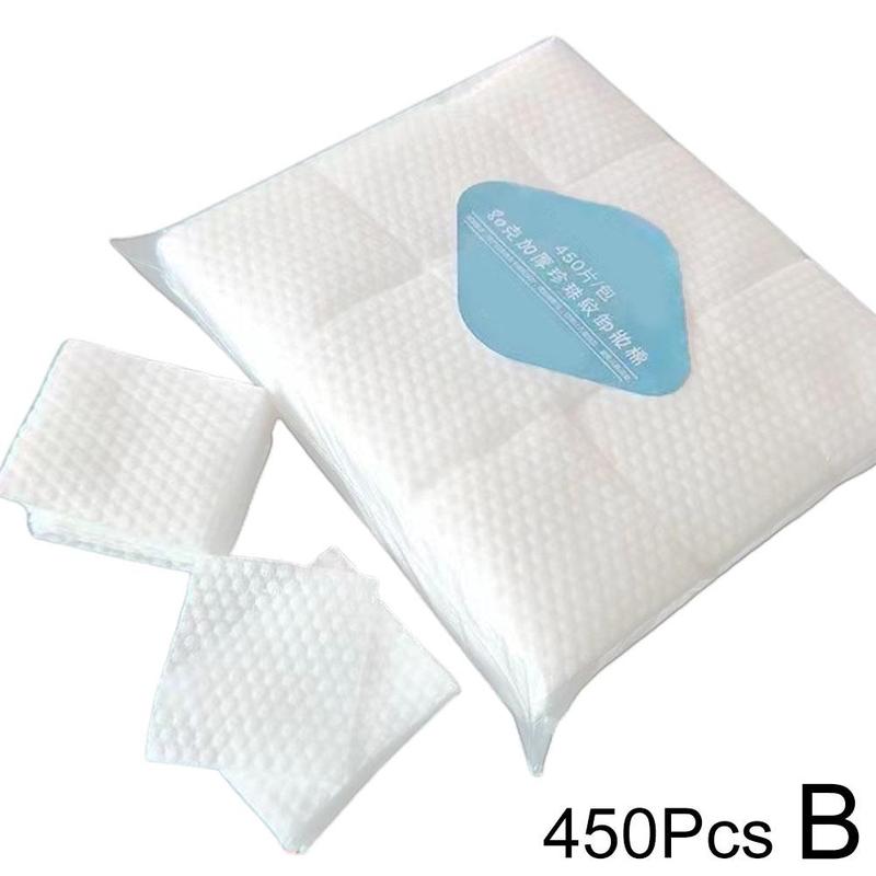Product Introduction of 600 Pcs Makeup Cotton Round Square Cotton Pads Makeup Remover Pads F1J8 39