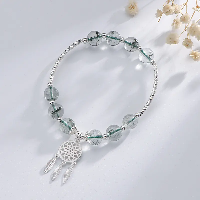 Crystal Natural Chorite Crystals Lucky, Lucky, Business Prosperity Bracelet