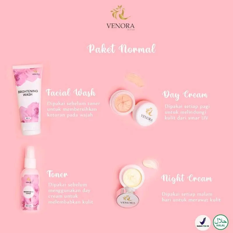 [ ECER ] VENORA SKINCARE KHUSUS ECERAN
