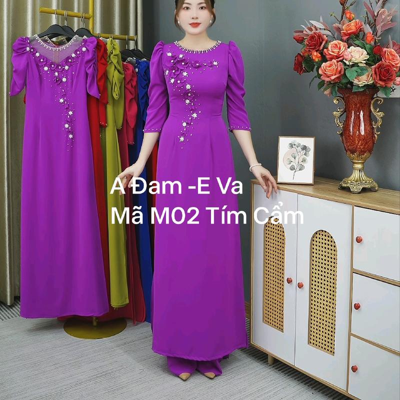 Áo Dài Lẻ chất liệu vải Lụa Mỹ cao cấp mềm mịn, thoáng mát, thanh lịch và trang nhã 2