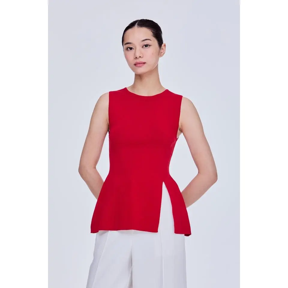 iORA Knitted Fit And Flare Top