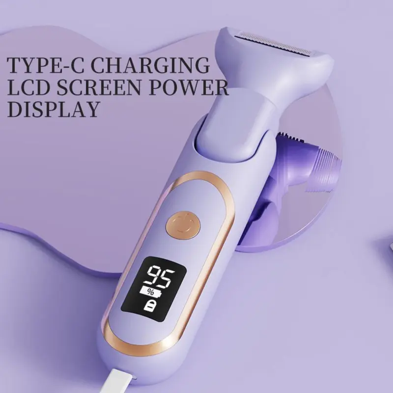5 in 1 Electric Hair Removal Machine, Multifunctional Electric Shaver for Women, Household Epilator, Painless Electric Razor, Gifts for Women 7