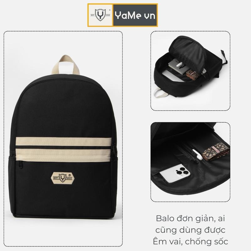 Balo nam nữ giá rẻ thời trang chính hãng Y2010 thiết kế khởi nguyên 13 22702 |YaMe|