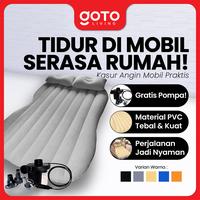 Gambar (Best Offer) Goto [COD] Kamo Car Matress Kasur Angin Mobil Indoor Outdoor Dengan Pompa - Hitam dari Goto Living Kota Tangerang 1 Tokopedia