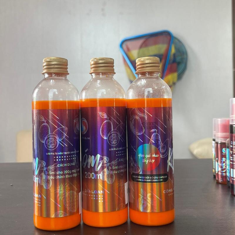 Tinh mùi khóm sapham hương hoa quả chua tổng hợp chuyên câu cá Chép, Phi, Trôi, Mè