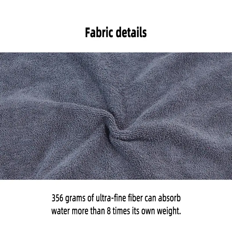 Pet Bath Robe, Dog Drying Coat, Soft Dog Towel Robe, Absorbent Dog Drying Robe, Soft Dog Bathrobe, Fast Drying Dog Dressing Gown for After Bath Beach Pool, Dog Grooming, Christmas Gift, Dog Stuff 7