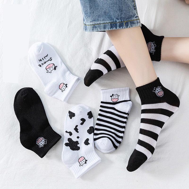 Product Introduction of Kaos Kaki Motif Sapi Kaos Kaki Ankle Cute Socks Short Sepatu Lucu Wanita Pria Murah Import R596 0