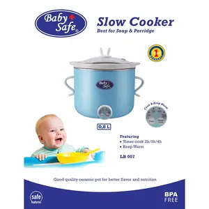 Baby Safe Slow Cooker Digital LB007