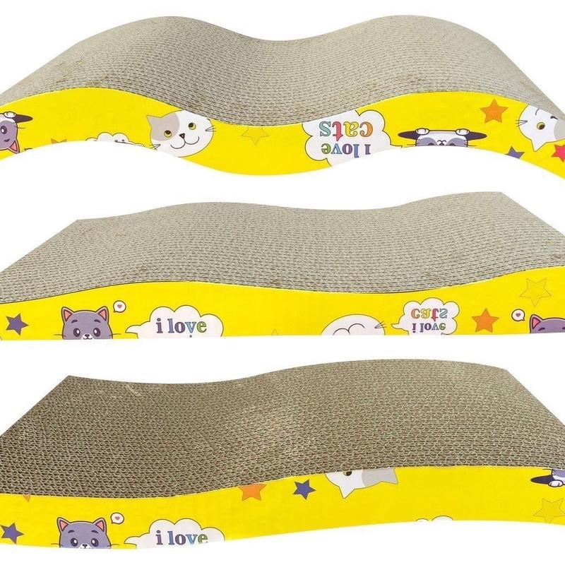  Bàn cào móng uốn lượn bằng giấy cho mèo 