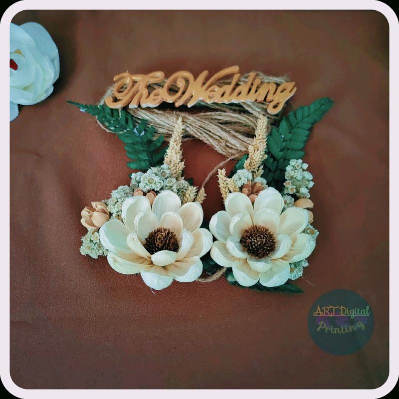 Bunga Kering Hiasan Mahar Rustic 0