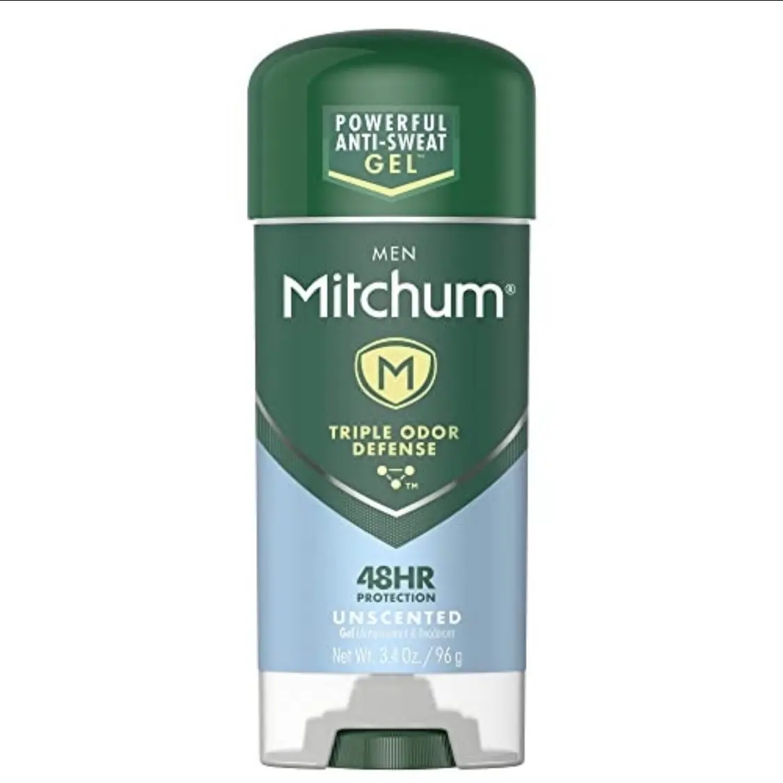 Mitchum Men Antiperspirant GEL UNSCENTED 96 gr 3.4 oz
