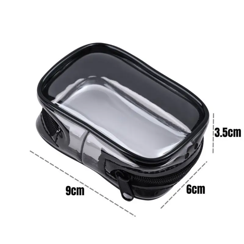 [Ready Stock] Kotak Penyimpanan Kabel Data Transparan, Penutup Pelindung Kabel Portabel, Tas Penyimpanan Headset Perjalanan Luar Ruangan, Tas Penyimpanan Bulat Kabel Data 8