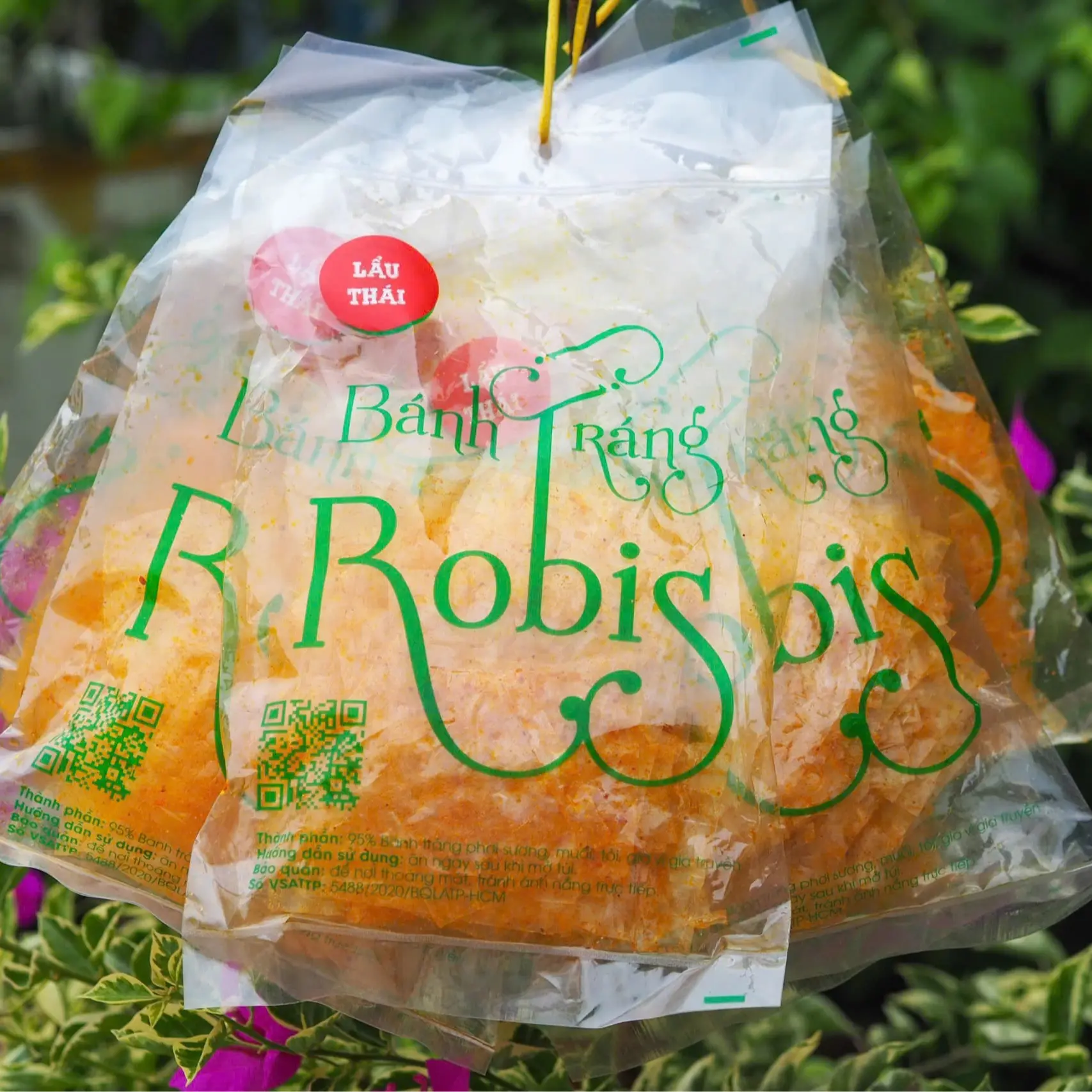 Bánh tráng LẨU THÁI - Gói 30gr nhà ROBIS