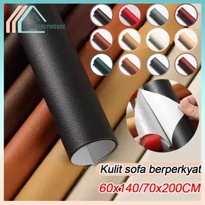 Furniture Kulit Sofa Meteran 60x140cm/70x200cm Kulit Buat Kursi Jok Kulit Anti Air Karet
