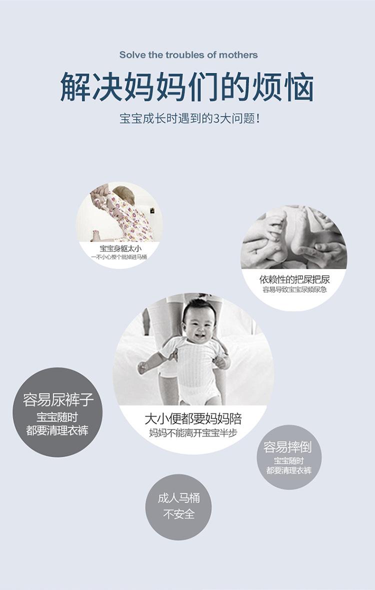 Product Introduction of Children's Toilet Seat Stool Ladder Style Boys and Girls Baby Step Folding Frame Cushion Potty Seat Kids Infant Urinal 11