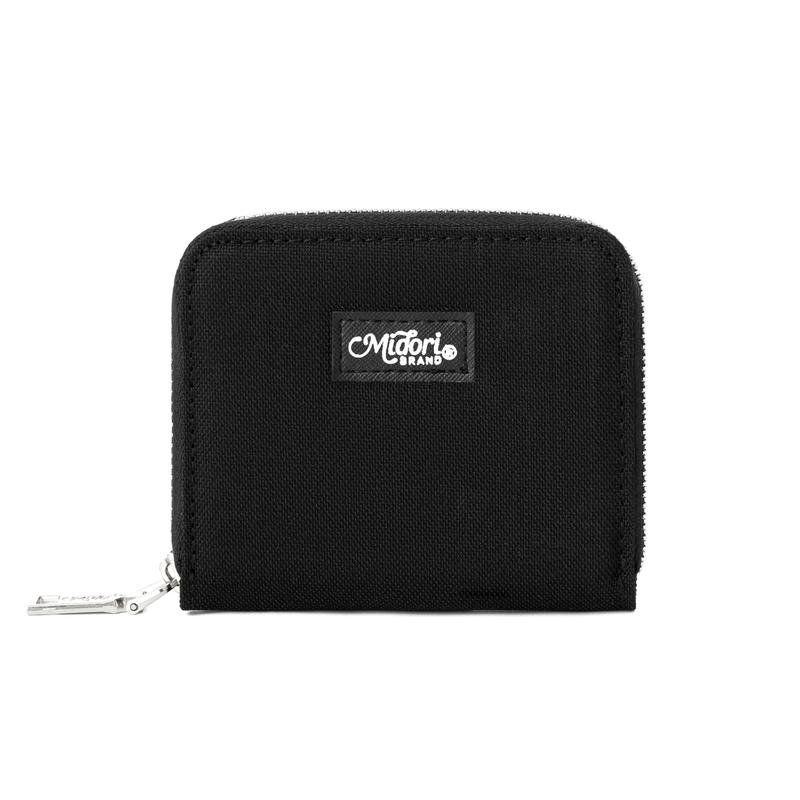 [ST.ICK.ER] Ví Vải Ngang Cầm Tay Kaira Bóp Đựng Tiền Thẻ Nam Nữ Nhiều Ngăn Polyester Canvas Trượt Nước| MIDORI FOR MAN