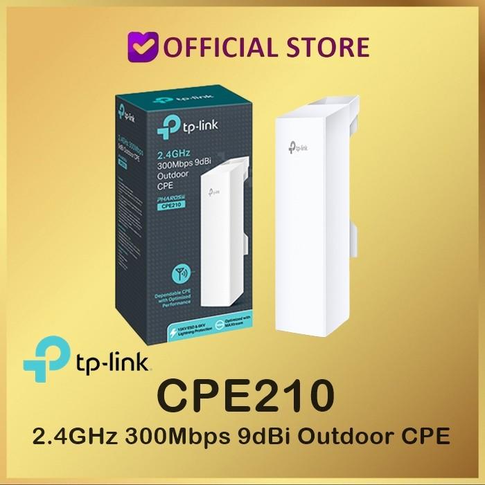 Cpe210 Jual TP-Link CPE210 2.4GHz 300Mbps 9dBi Outdoor CPE CPE210 TPLink TP ...