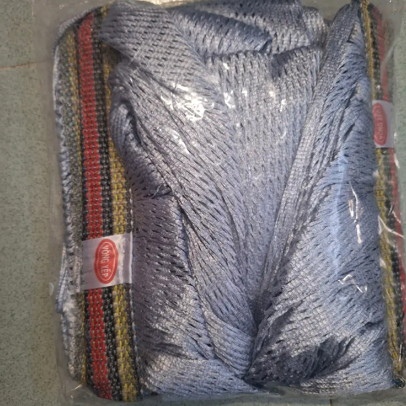 võng thép lưới 2 tắc dài ,2m3 nặng 900g , hàng 2 lớp dầy dặn 7