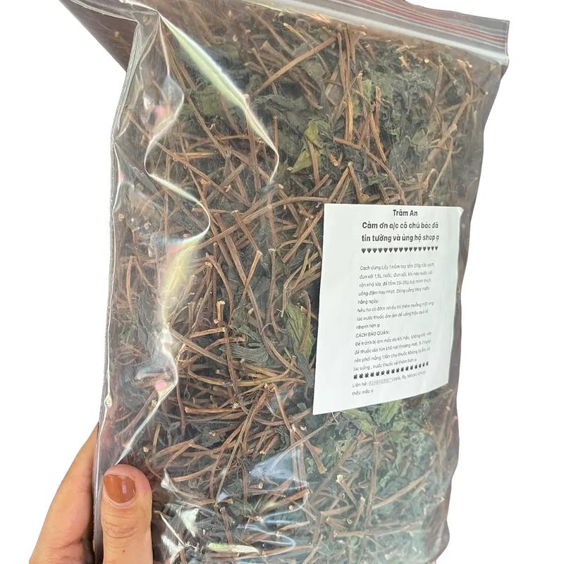 1kg thuốc dòi tím khô ( hỗ trợ lá phổi và bao tử)tặng 5 cây giống về trồng thử